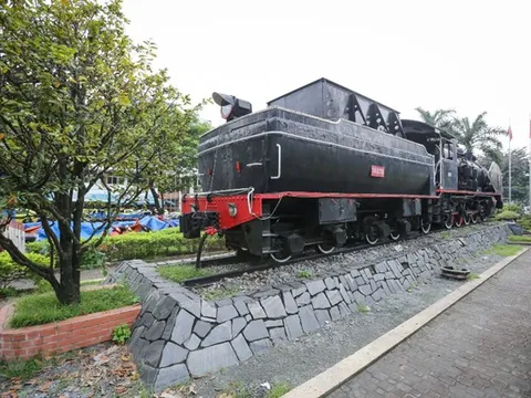 Hà Nội muốn trưng bày đầu tàu hoả hơi nước cổ