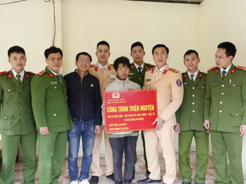 Tết này, bố con anh Lầu được ở trong ngôi nhà mới