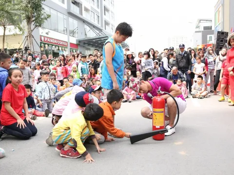 Diễn tập Phòng cháy chữa cháy tại chung cư Imperia Garden