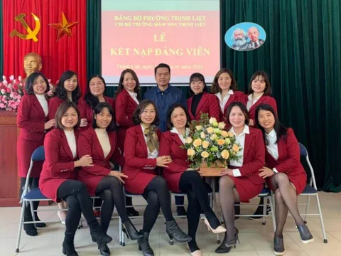 Những thành tựu đạt được trong công tác đổi mới giáo dục của trường mầm non Thịnh Liệt