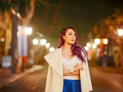 Mỹ Tâm đẹp lung linh trong đêm mùa đông Hà Nội