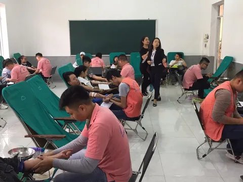 11 trường cao đẳng, trung cấp tham gia hiến máu tình nguyện tại Hải Phòng