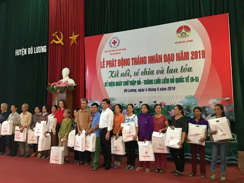 Hội Chữ thập đỏ tỉnh Nghệ An phấn đấu thực hiện “Tháng Nhân đạo” trên 5 tỷ đồng