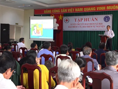 An Giang: 160 cán bộ Chữ thập đỏ được chia sẻ về Bảo hiểm xã hội
