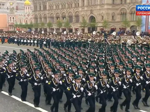 13.000 binh sĩ Nga duyệt binh ở Quảng trường Đỏ kỷ niệm chiến thắng Phát xít