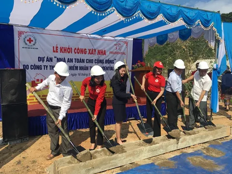 Khởi công 6 nhà an toàn cho cộng đồng tại Nghệ An