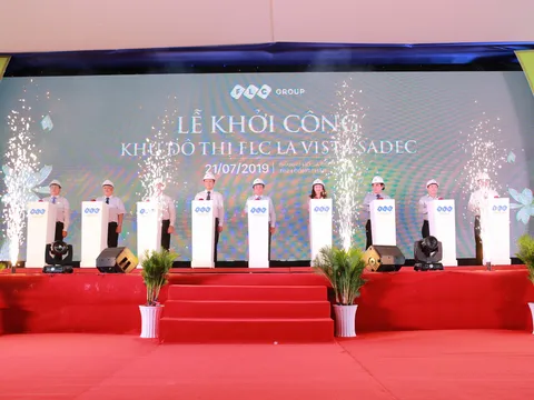 Tập đoàn FLC khởi công khu đô thị hiện đại hàng đầu tại Đồng Tháp