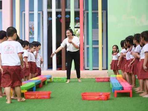 Mô hình đặc biệt giúp trẻ mầm non hết biếng ăn, thích đi học