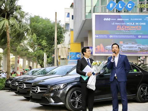 FLCHomes trao giải thưởng Hole-in-one 10 tỉ đồng cho golfer Nguyễn Thanh Anh