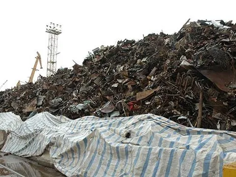 Nhập sắt thép phế liệu tăng đột biến, mỗi ngày hơn 11.000 tấn