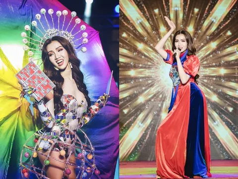 Nhật Hà trắng tay tại đêm thi tài năng Hoa hậu chuyển giới 2019