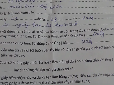 Những thủ đoạn của tín dụng đen đẩy con nợ vào 'vòng vây' không lối thoát
