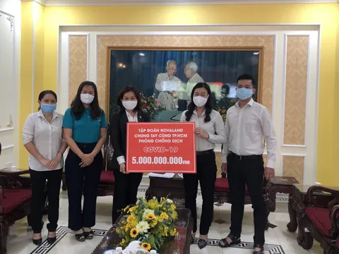 Novaland chung tay đẩy lùi Covid-19 tại Bình Thuận