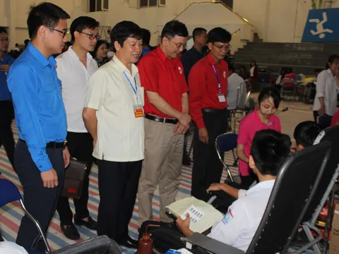 Ngày hội hiến máu tình nguyện huyện Nho Quan