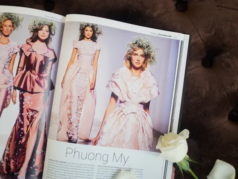Phạm Hương xuất hiện trên tạp chí hàng đầu của Ý