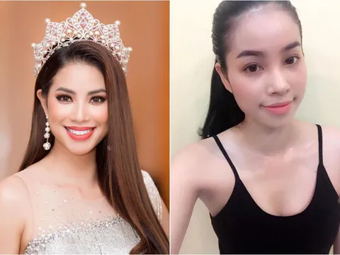 Phạm Hương gây tranh cãi vì mặt mộc khác lạ, thân hình gầy gò ở Mỹ