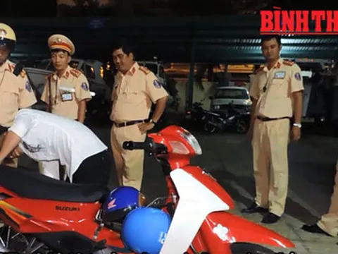 Trật tự an toàn giao thông bảo đảm sau trận chung kết lượt đi