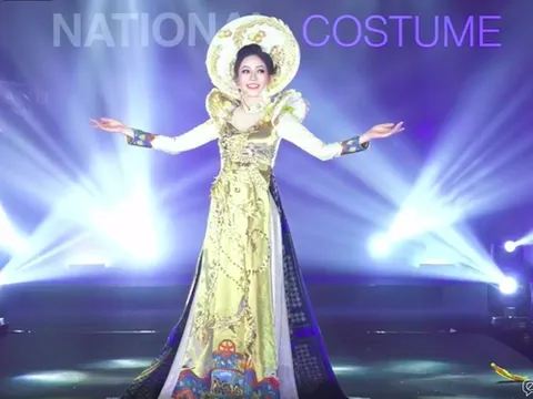 Phương Nga xuất hiện rạng rỡ, tự tin tại Miss Grand International 2018