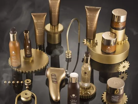 Bộ mỹ phẩm đầu tiên xây dựng “lâu đài nhan sắc” bằng “viên gạch” vàng 24K tại Việt Nam