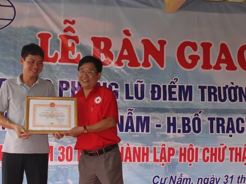 Khánh thành, bàn giao công trình nhân đạo tại Quảng Bình