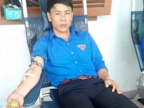 Quảng Bình: Cán bộ Đoàn cơ sở trên 10 lần hiến máu cứu người