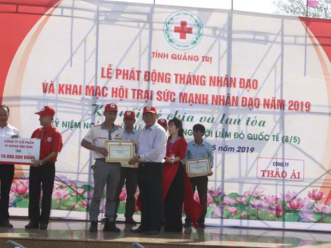 Quảng Trị phát động Tháng Nhân đạo 2019