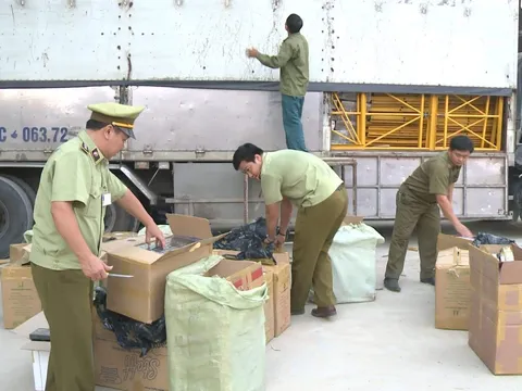 Phát hiện 18.600 bao thuốc lá nhập lậu ở Quảng Bình