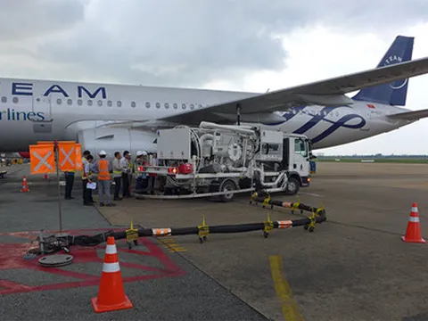Sân bay Tân Sơn Nhất có hệ thống nạp nhiên liệu ngầm