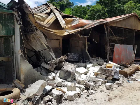 San phẳng sào huyệt của hai trùm ma tuý ở Lóng Luông