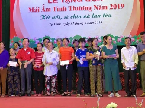 Hội Chữ thập đỏ Thành phố Vinh đạt trên 900 triệu đồng trong Tháng Nhân đạo