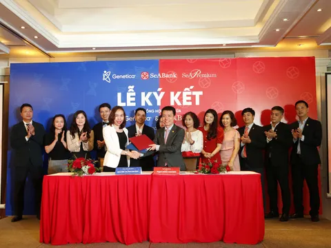 SeABank và Genetica hợp tác chiến lược, tiên phong mang đến dịch vụ giải mã gen tới khách hàng