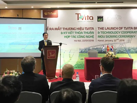 Tập đoàn T&T ra mắt thương hiệu nông sản xanh an toàn T.Vita