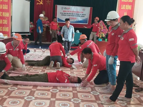 Hòa Bình tổ chức 3 khóa tập huấn ứng phó với thiên tai, thảm họa