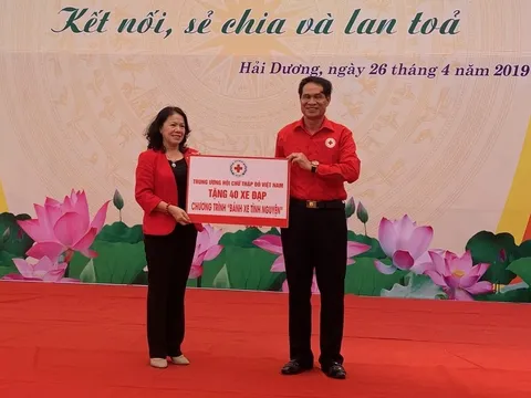 Gần 7 tỷ đồng ủng hộ Tháng Nhân đạo tại Hải Dương