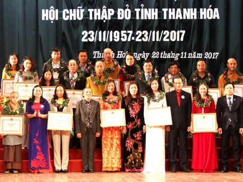 Hội Chữ thập đỏ tỉnh Thanh Hóa kỉ niệm 60 năm thành lập