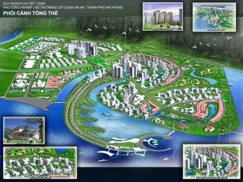 Chuẩn bị triển khai dự án Khu đô thị và Dịch vụ rộng 585 ha tại Hải Phòng