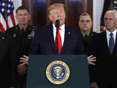 Tổng thống Trump muốn giảm căng thẳng và không dùng vũ lực với Iran