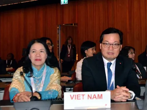 Việt Nam tham gia tích cực Hội nghị Chữ thập đỏ và Trăng lưỡi liềm đỏ quốc tế lần thứ 33