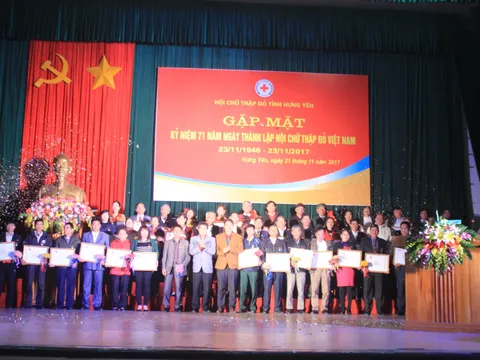 Gặp mặt kỷ niệm 71 năm ngày thành lập Hội Chữ thập đỏ Việt Nam