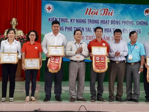 Vĩnh Long: Hội thi kỹ năng trong hoạt động phòng chống thiên tai, thảm họa