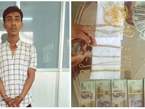 Bắt giữ nghi phạm trộm gần 100 lượng vàng