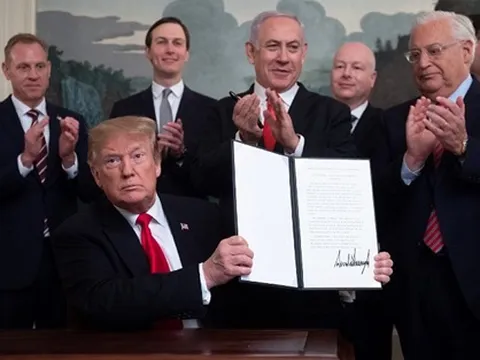 Mỹ công nhận chủ quyền của Israel đối với Cao nguyên Golan