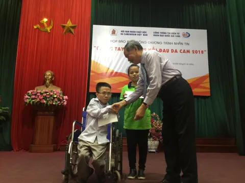 Gần 18 tỷ đồng ủng hộ nạn nhân nhiễm chất độc da cam