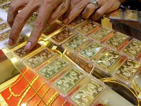 Giá vàng trong nước tiếp tục tăng