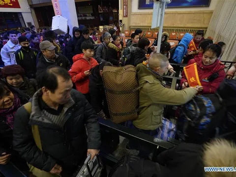 Xuân vận 2018: Cuộc di chuyển lớn nhất thế giới lại bắt đầu