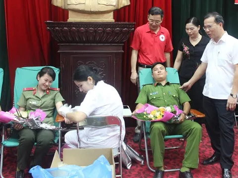 400 người tham gia hiến máu tình nguyện huyện Yên Khánh