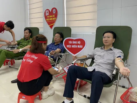 Huyện đảo Cô Tô tổ chức ngày hội hiến máu tình nguyện