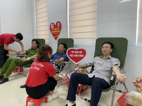 Lan tỏa phòng trào hiến máu tình nguyện tại tuyến đảo