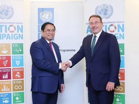 Thủ tướng gặp lãnh đạo UNDP và UNICEF