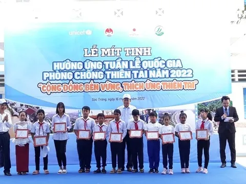 Hưởng ứng Tuần lễ Quốc gia về phòng, chống thiên tai năm 2022